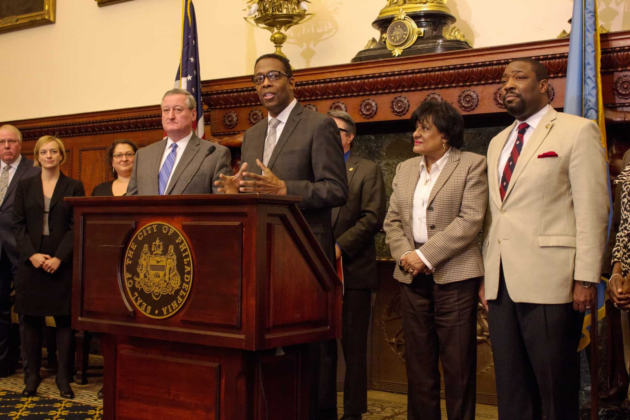 Featured image for “COUNCIL PRESIDENT CLARKE ANNOUNCES 10-YEAR ENERGY EFFICIENCY & JOBS CAMPAIGN”