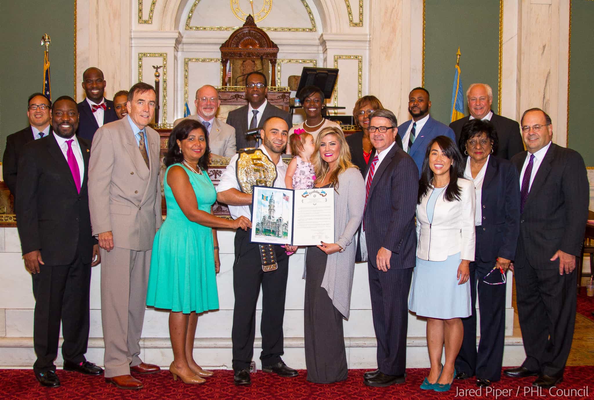 Featured image for “COUNCILWOMAN SÁNCHEZ HONORING UFC LIGHTWEIGHT CHAMPION EDDIE “THE UNDERGROUND KING” ALVAREZ”