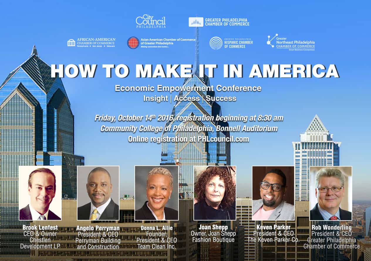 Featured image for ““HOW TO MAKE IT IN AMERICA” ECONOMIC EMPOWERMENT CONFERENCE TO BE HELD OCTOBER 14”