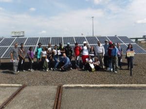 Class members of the Find your Power solar trainee class
