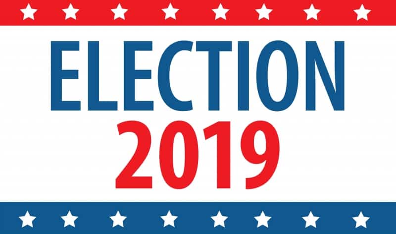Election 2019 banner