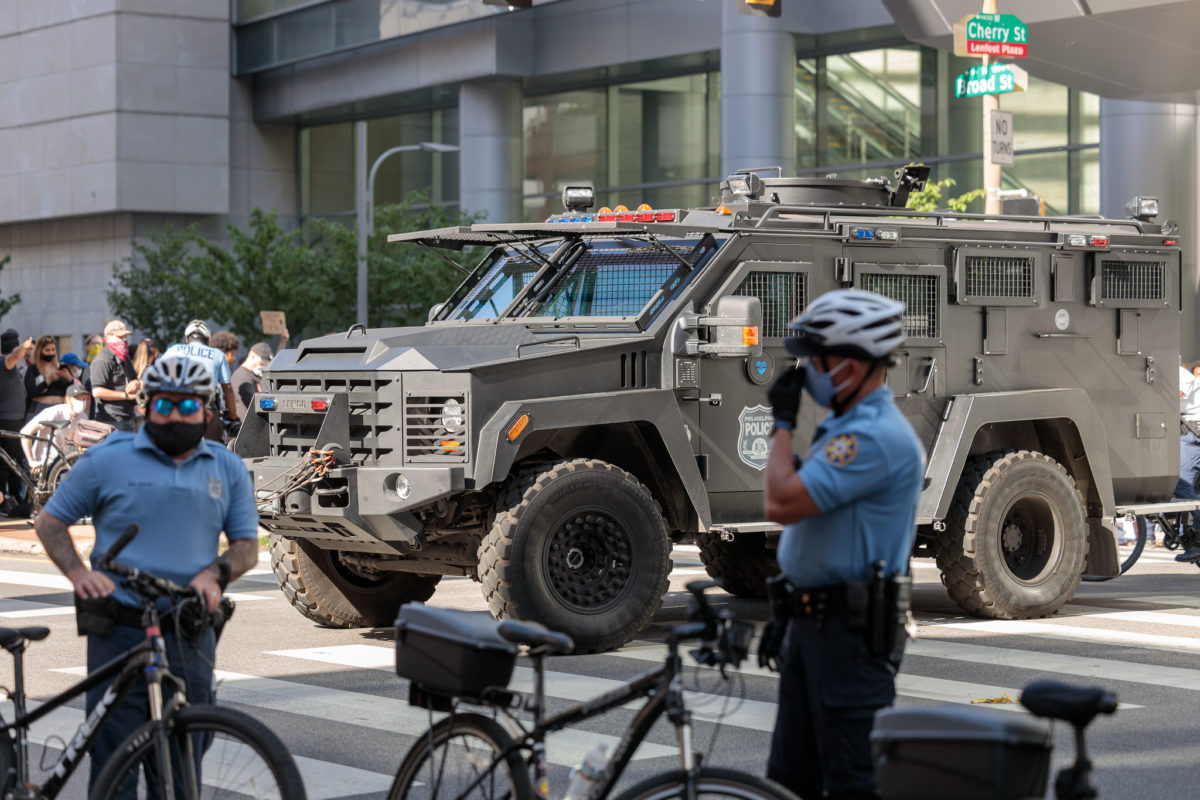 Police using