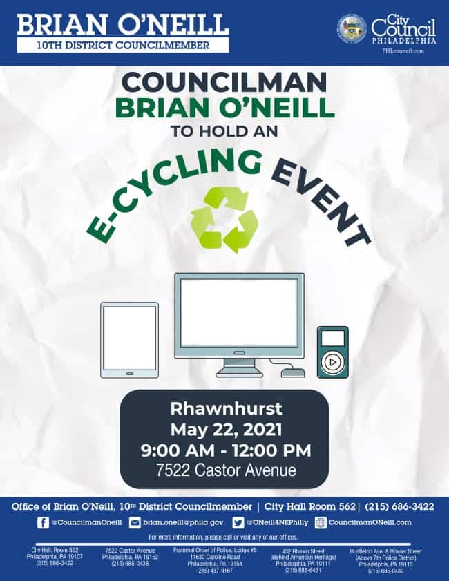 ONeill e-cycling event May 2021