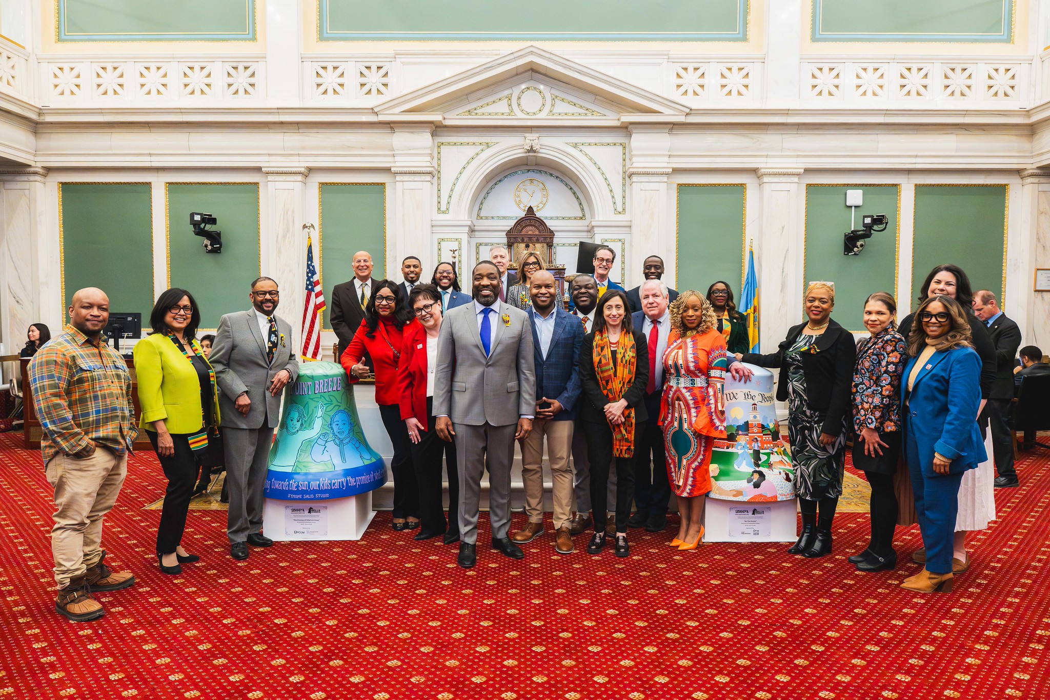 PHILADELPHIA CITY COUNCIL WILL DISPLAY TWO BELLS ACROSS PA